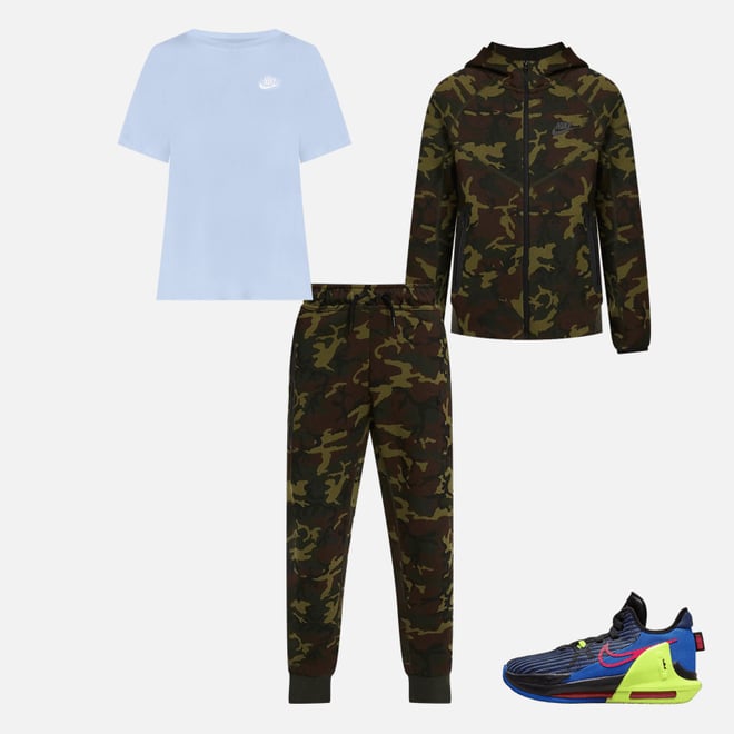 Boys Nike Sportswear Tech Fleece Camo Jogger Pants JD Sports