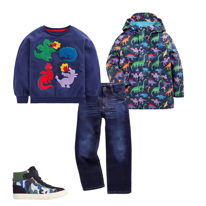 BUNDLE BODEN DRAGON and PENCIL deals SWEATSHIRT