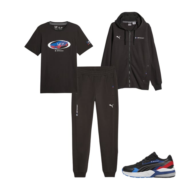 1st bundle featuring 3 items which compliment PUMA BMW M Motorsport Men's Hooded Sweat Jacket