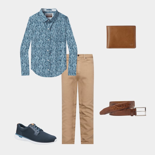 5th bundle featuring 4 items which compliment Rhodes 2-in-1 Billfold Wallet