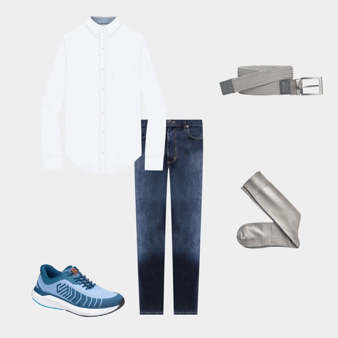 6th bundle featuring 4 items which compliment Solid Dress Socks