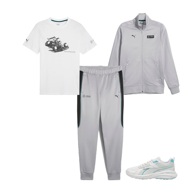 1st bundle featuring 3 items which compliment PUMA Mercedes AMG-Petronas F1® MT7 Motorsport Track Jacket