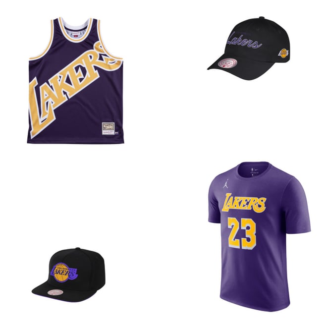 hibbett sports lakers jersey