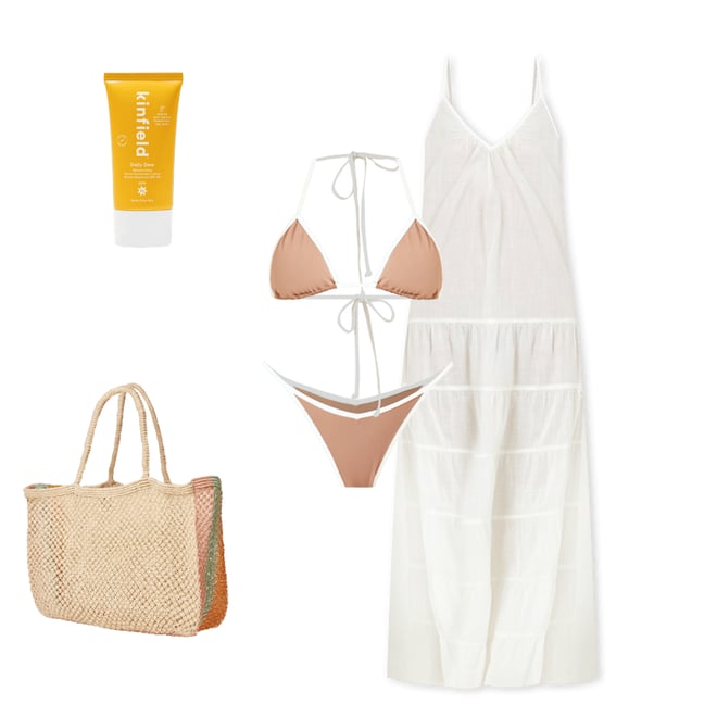1st bundle featuring 4 items which compliment Goldie Cover-Up Dress