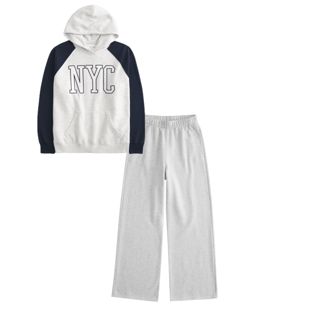 Oversized NYC Graphic Hoodie