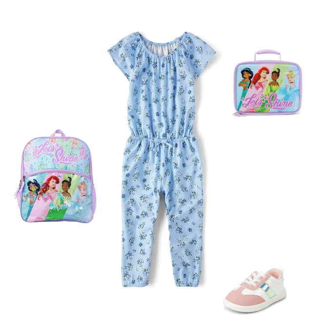 2nd bundle featuring 3 items which compliment Baby And Toddler Girls Floral Flutter Jumpsuit