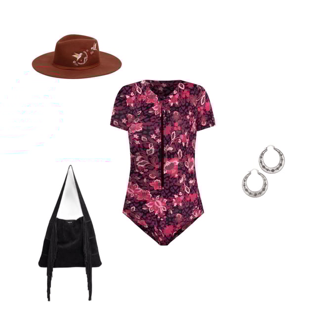 Buy MACHILA SHORT SLEEVE ONE PIECE | Johnny Was Buy MACHILA SHORT SLEEVE ONE PIECE | Johnny Was