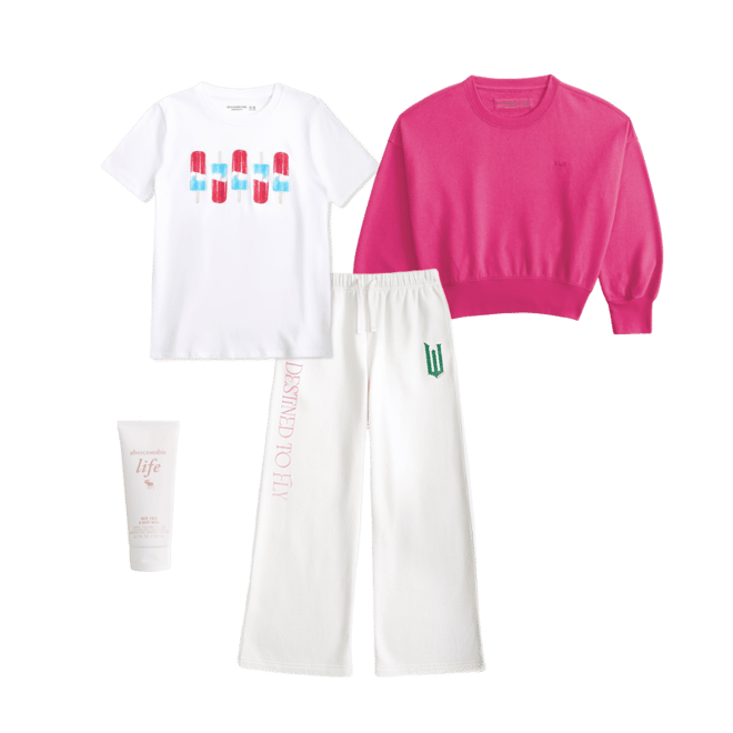 oversized usa graphic tee