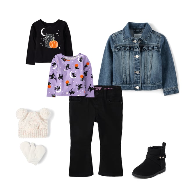 6th bundle featuring 4 items which compliment Baby And Toddler Girls Flare Jeans