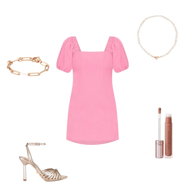 3rd bundle featuring 4 items which compliment x REVOLVE Tuscany Linen Dress