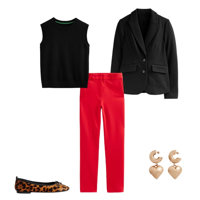 6th bundle featuring 4 items which compliment Marylebone Ponte Blazer-Black
