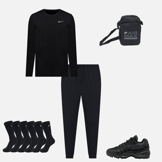 Nike Dry L popular Youth Athletic 3 Item Jogger Bundle Deal