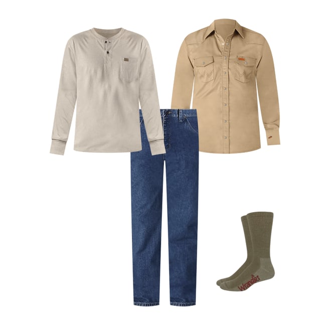 Wrangler® FR Flame-Resistant Riggs Relaxed Fit Jean