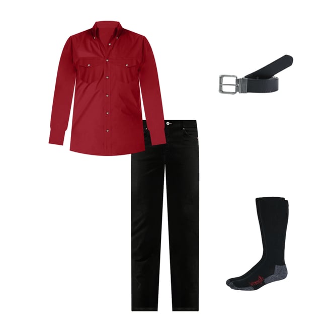 Wrangler® Cowboy Cut® Slim Fit Active Flex Jeans in Black