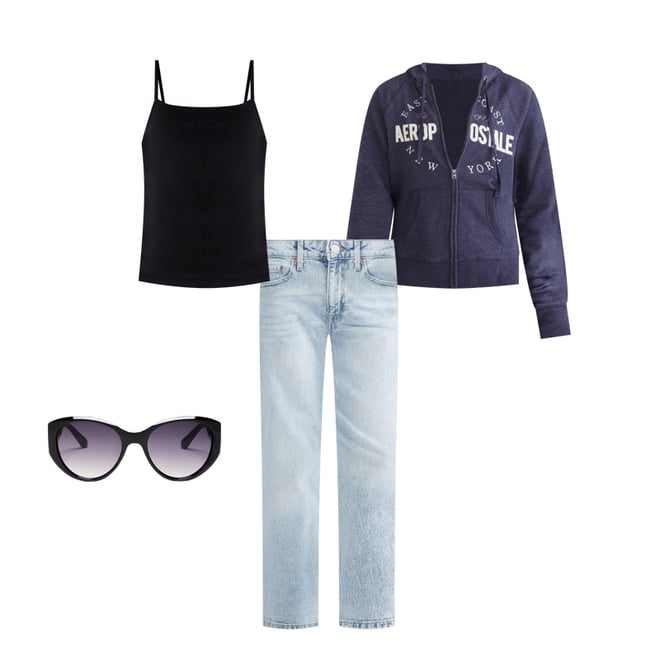 Aeropostale East Coast Full-Zip Hoodie