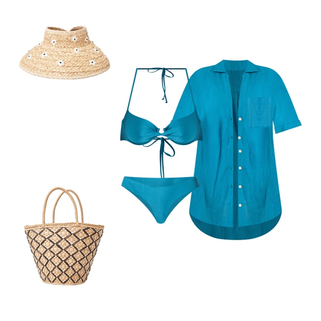 1st bundle featuring 4 items which compliment Rocky Bikini Bottom