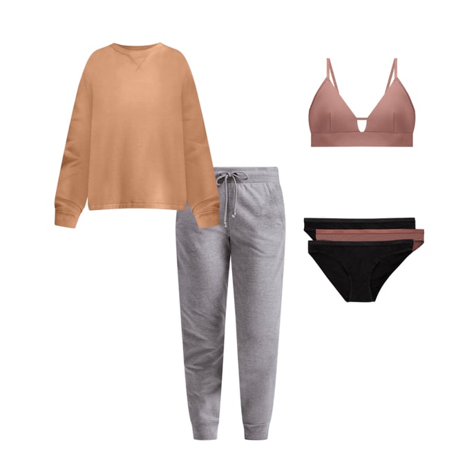Hanes cropped sweatshirt hotsell