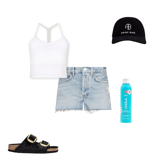 ANINE BING Sport Jeremy Baseball Cap in Black | REVOLVE
