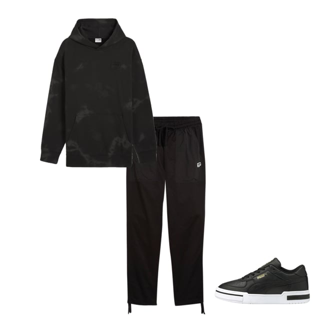 DOWNTOWN Relaxed Hoodie | PUMA