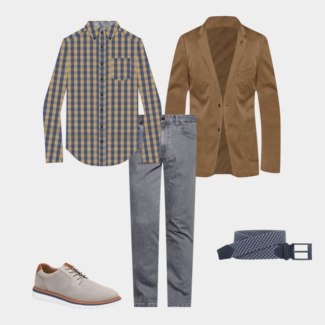 4th bundle featuring 4 items which compliment Braydon Knit Plain Toe