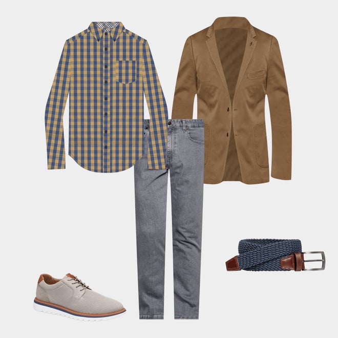 1st bundle featuring 4 items which compliment Braydon Knit Plain Toe