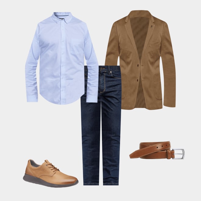 1st bundle featuring 4 items which compliment Denim Jeans