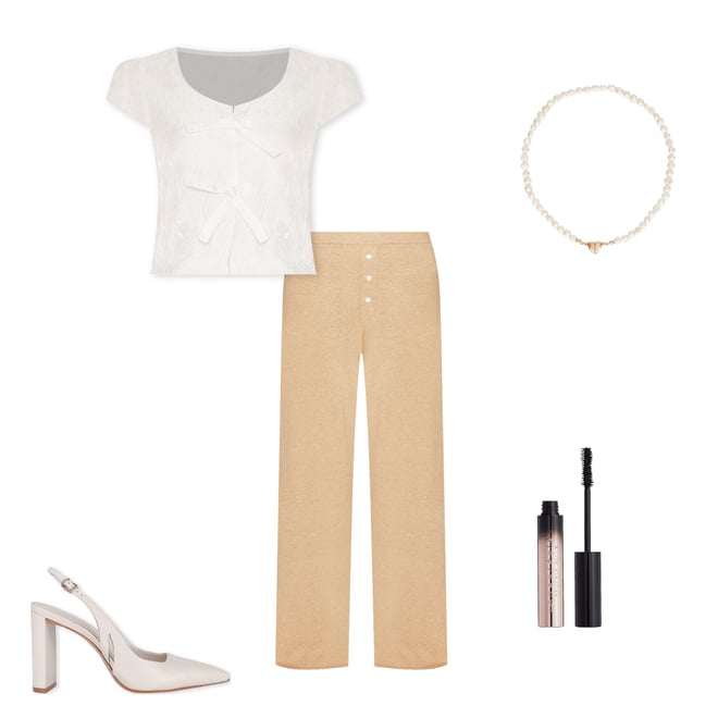 3rd bundle featuring 4 items which compliment Everywear Cashmere Pant