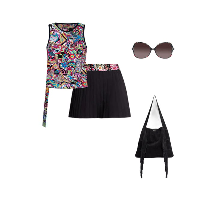 BEE ACTIVE PLEATED TENNIS SKIRT BEE ACTIVE PLEATED TENNIS SKIRT