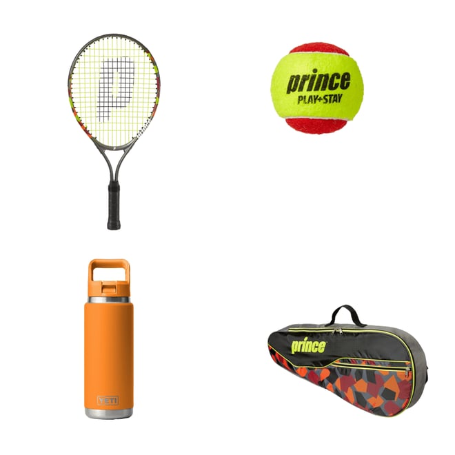 3 Tennis Rackets and 12 tennis store balls bundle