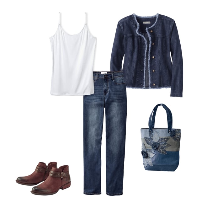 Frayed Edge Denim Jacket