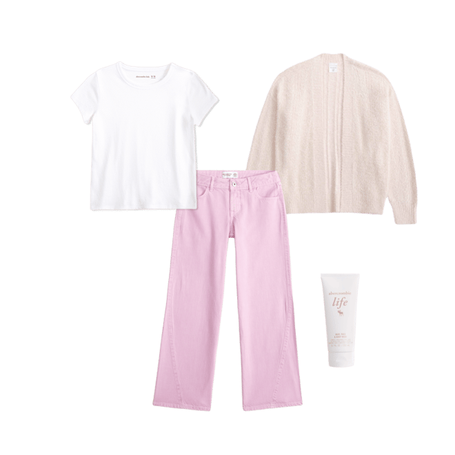 lightweight low rise baggy jeans