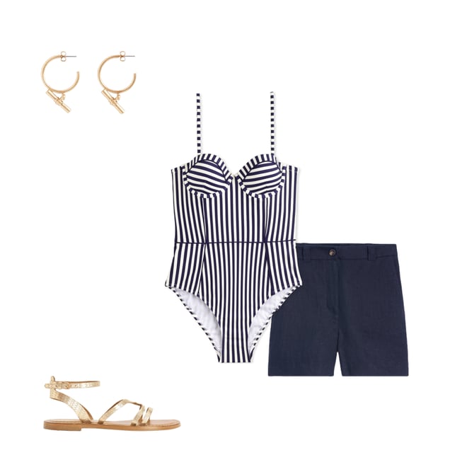2nd bundle featuring 3 items which compliment Rhodes Cup-Size Swimsuit