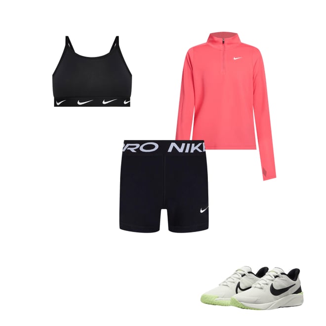 Nike Older Kids Pro 3 Inch Shorts Black Life Style Sports EU