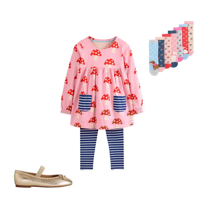 2nd bundle featuring 2 items which compliment Socks 7 Pack-Valentines Animals