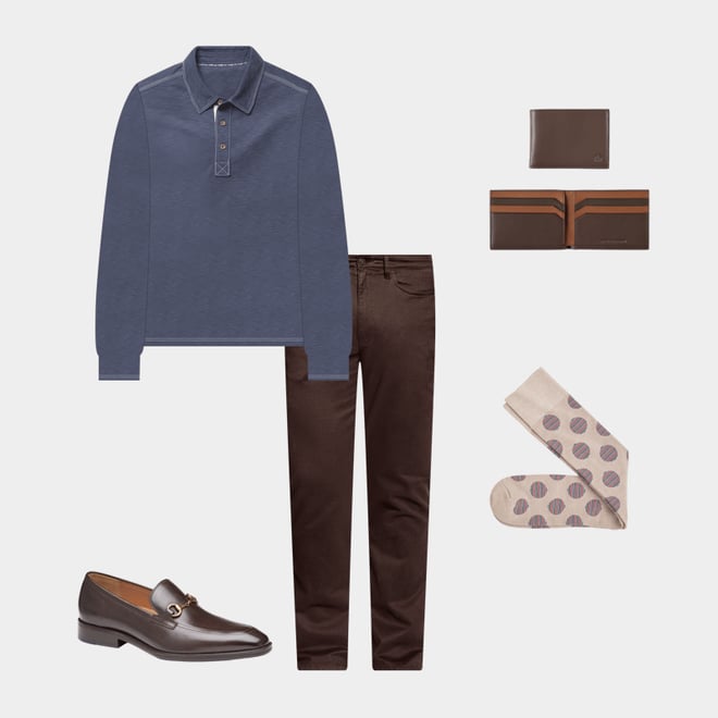 5th bundle featuring 4 items which compliment Sullivan Bit Loafer