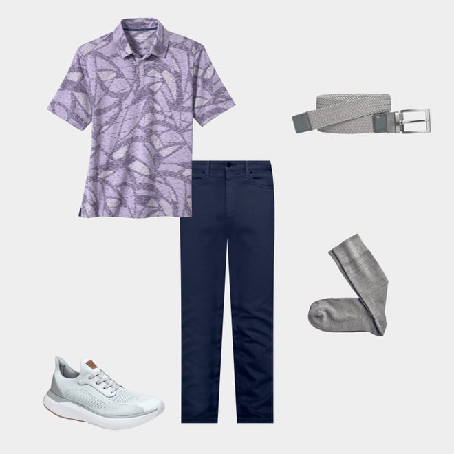 5th bundle featuring 4 items which compliment Reversible Stretch-Woven Belt