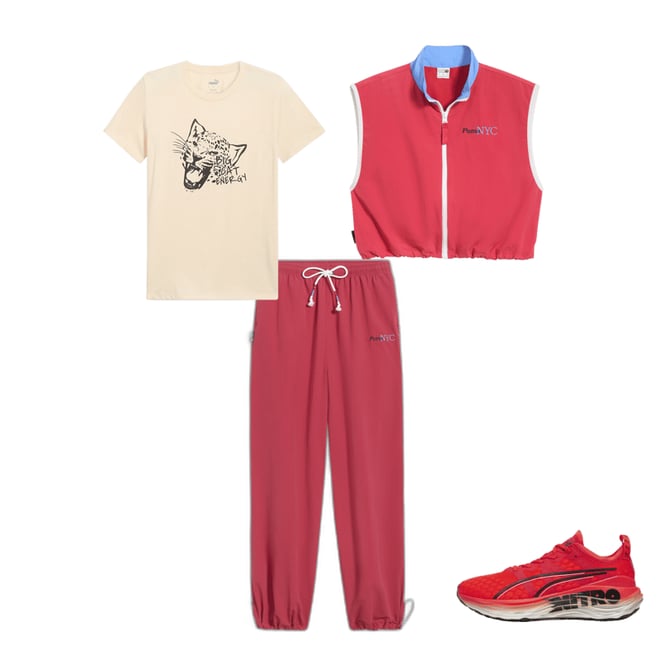 NYC Running Laps Woven Women's Vest PUMA