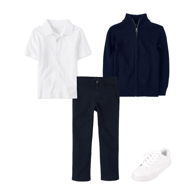 3rd bundle featuring 3 items which compliment Boys Uniform Stretch Skinny Chino Pants
