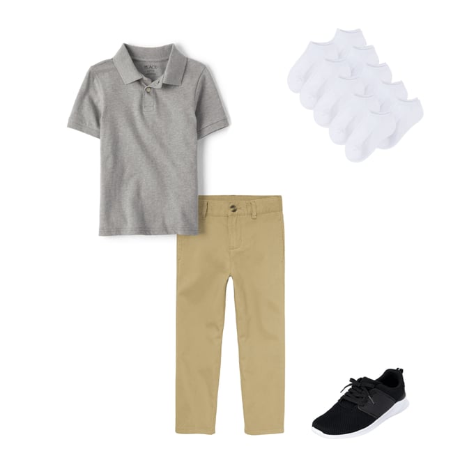 2nd bundle featuring 3 items which compliment Kids Uniform Pique Polo