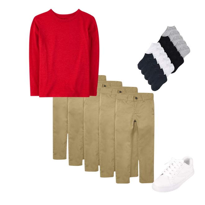 3rd bundle featuring 3 items which compliment Boys Tee Shirt