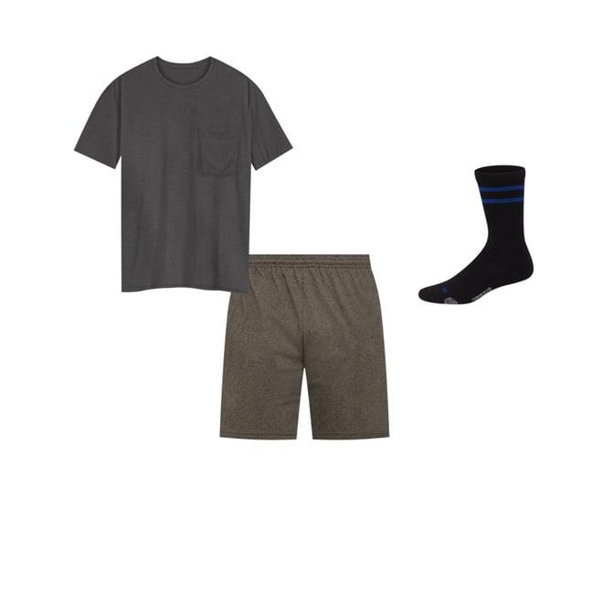 Hanes mens shorts best sale