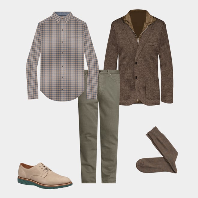 6th bundle featuring 4 items which compliment Upton Plain Toe
