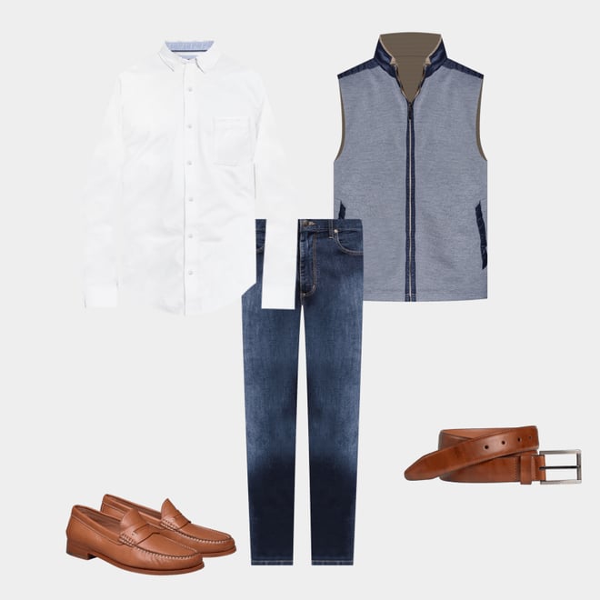 3rd bundle featuring 4 items which compliment Baldwin Penny Loafer