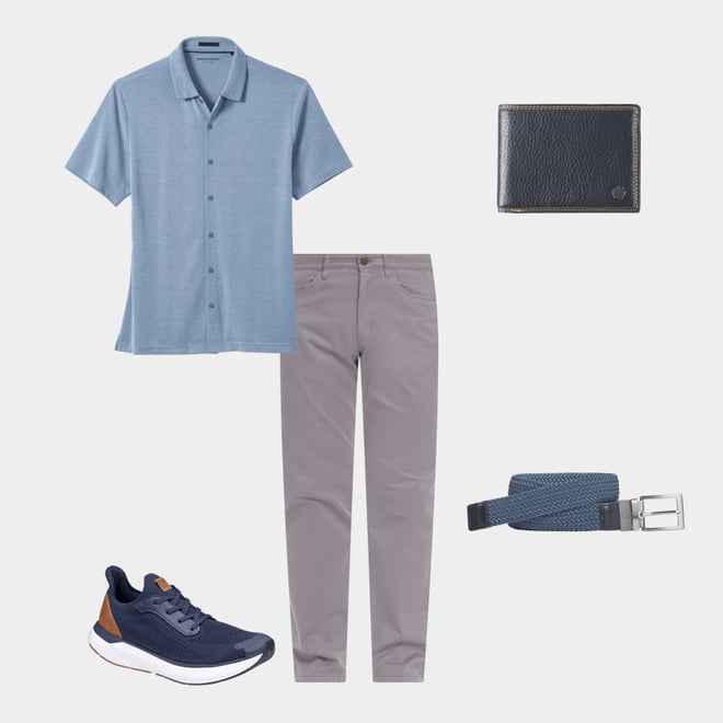 4th bundle featuring 4 items which compliment Miles Knit Lace-Up