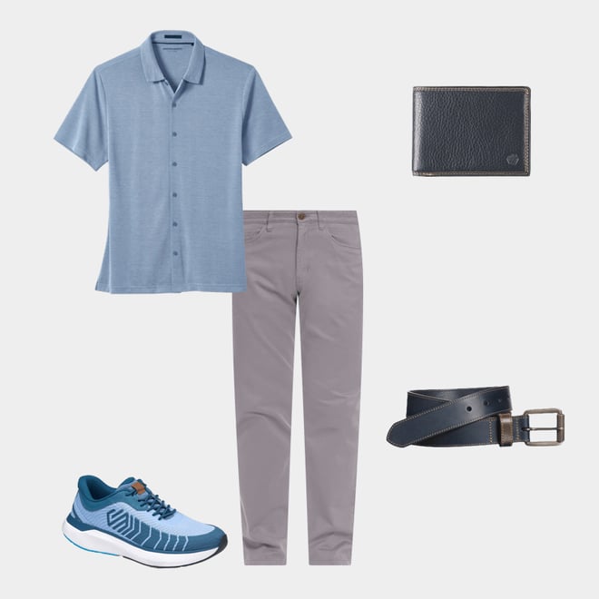 3rd bundle featuring 4 items which compliment Double Contrast Stitch Billfold Wallet