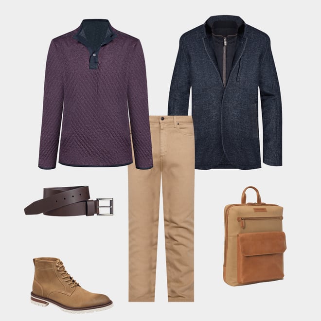 6th bundle featuring 5 items which compliment Rhodes Commuter Backpack