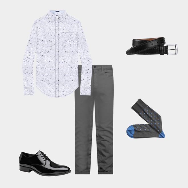 4th bundle featuring 4 items which compliment Floating Diamonds Socks