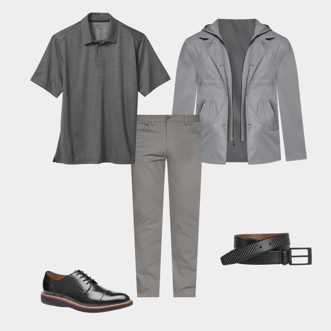 3rd bundle featuring 4 items which compliment Diagonal Embossed Belt