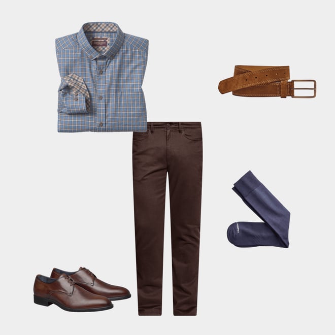 1st bundle featuring 4 items which compliment Flynch Plain Toe