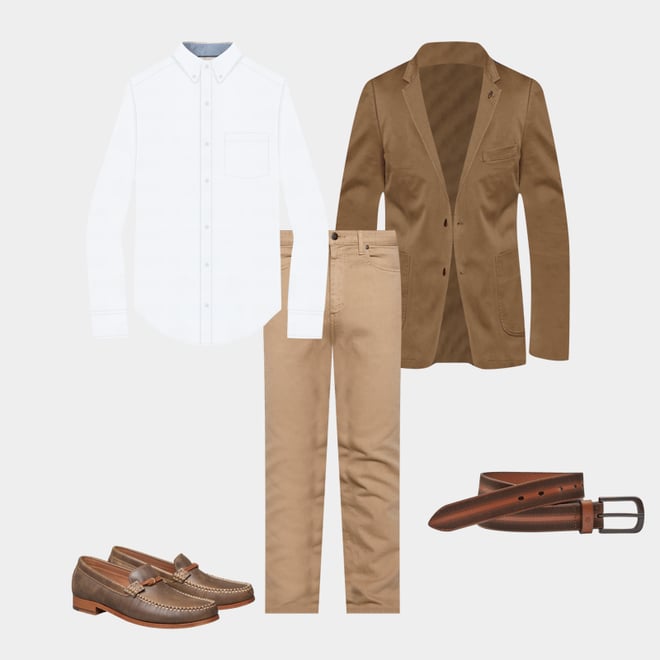 2nd bundle featuring 4 items which compliment Baldwin Leather Bit Loafer